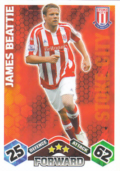 James Beattie Stoke City 2009/10 Topps Match Attax #269